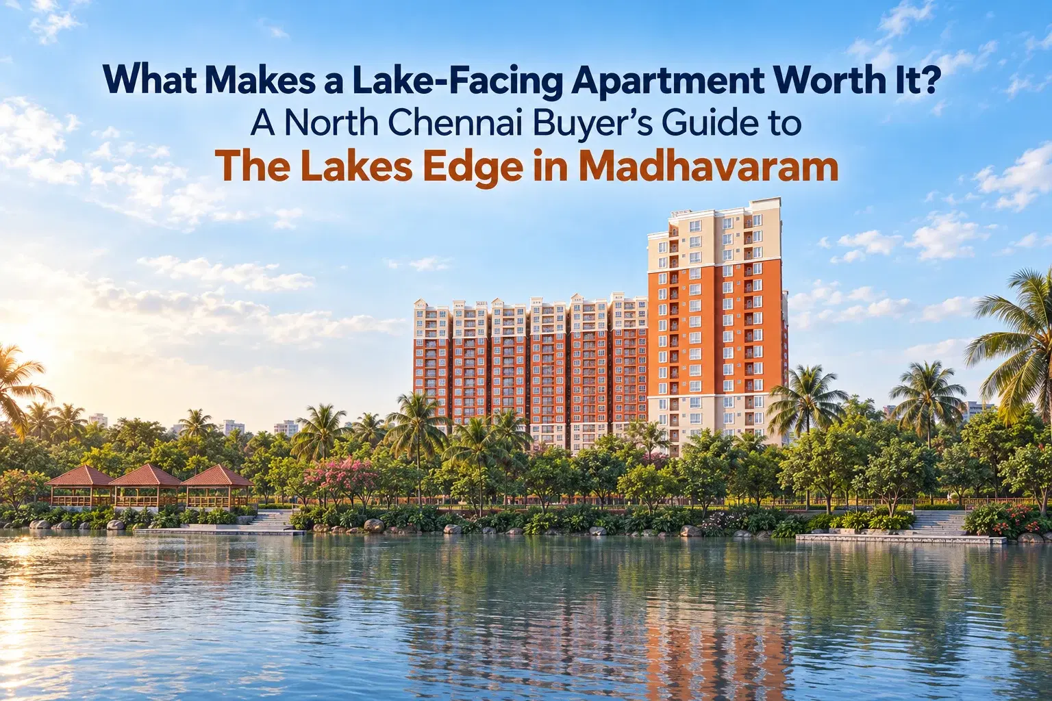 What Makes a Lake-Facing Apartment Worth It? A North Chennai Buyer's Guide to The Lakes Edge in Madhavaram